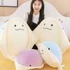Adorable Plush Stingray Toy With Soft Pp Cotton And Cute Design Available In Blue And Purple