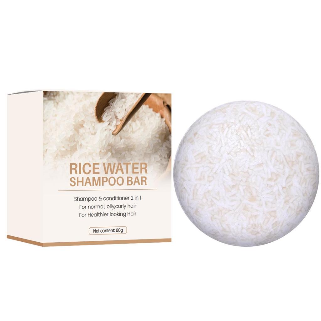 Rice Water Handmade Hair Care Shampoo Bar
