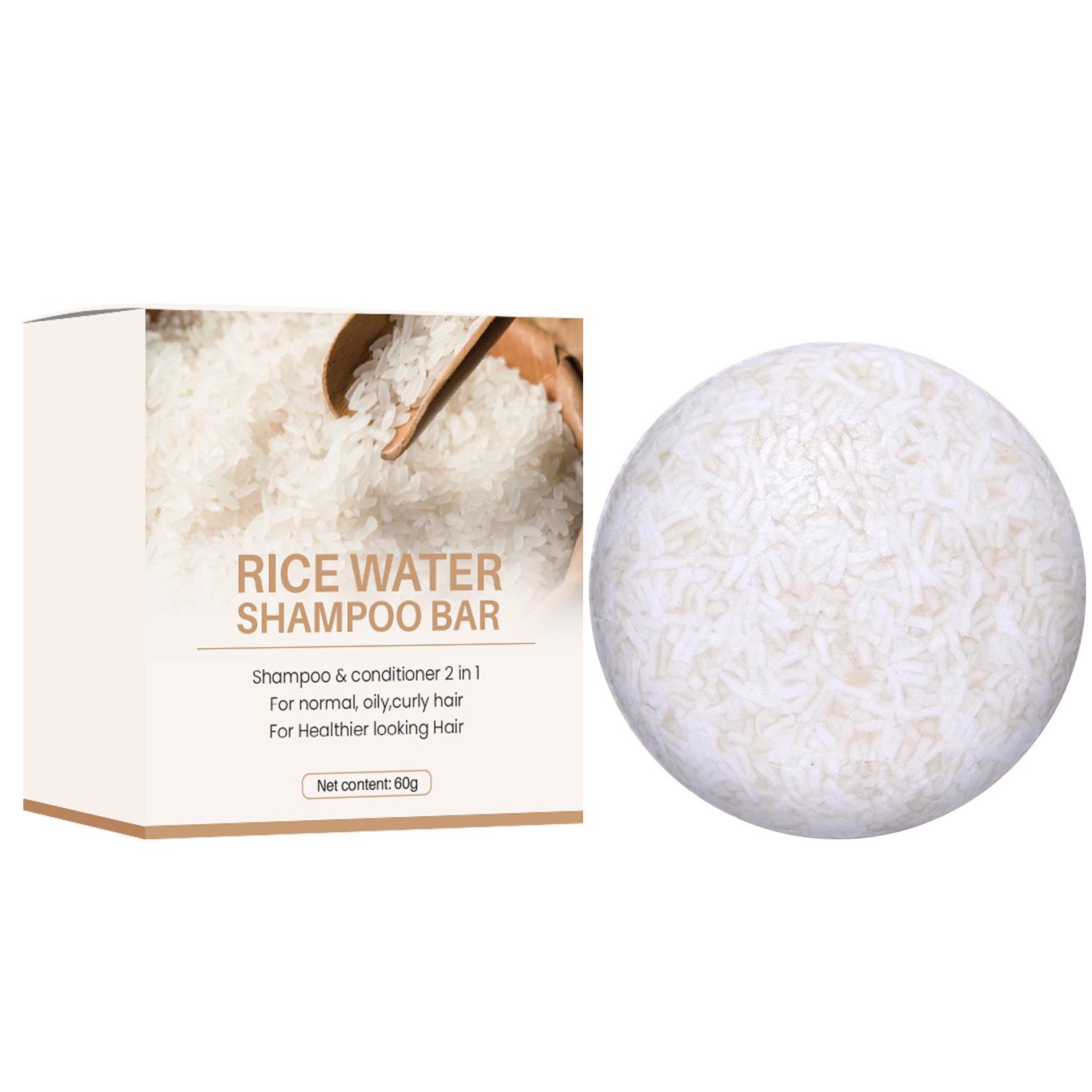 Reiswasser Handgemachte Haarpflege Shampoo Bar