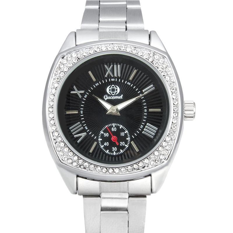 Топ Новые Кварцевые Часы Женские Корейский Стиль Мода Женские Модные Часы Ремешок с Бриллиантом Высококлассные Элегантные Женские Наручные Часы