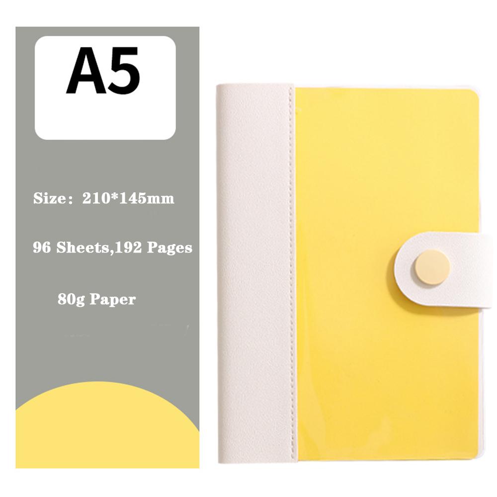 (Logo kann eingraviert werden) A5 Leder Schnallen Notizbuch, Studenten Tagebuch, Geschäftssitzungsprotokolle, Notizblock, Fachheft