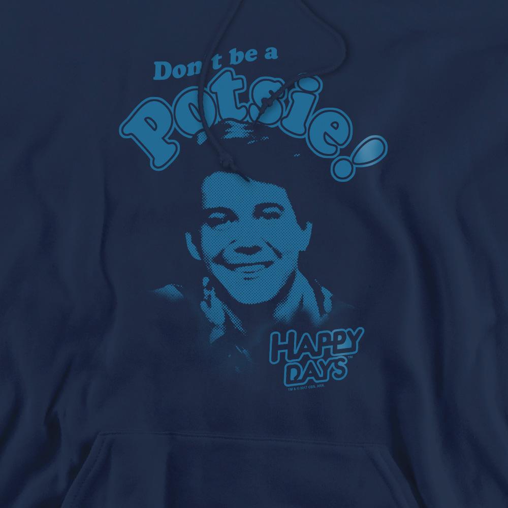 Happy Days Mens DonÂ´t Be a Potsy Hoodie
