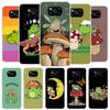 Cottagecore Frog Mushroom Kawaii Cover Phone Case For Xiaomi Poco F7 Ultra X7 X6 X5 Pro M7 Redmi 15C 15 13C 13 12C 12 10C 10 9A