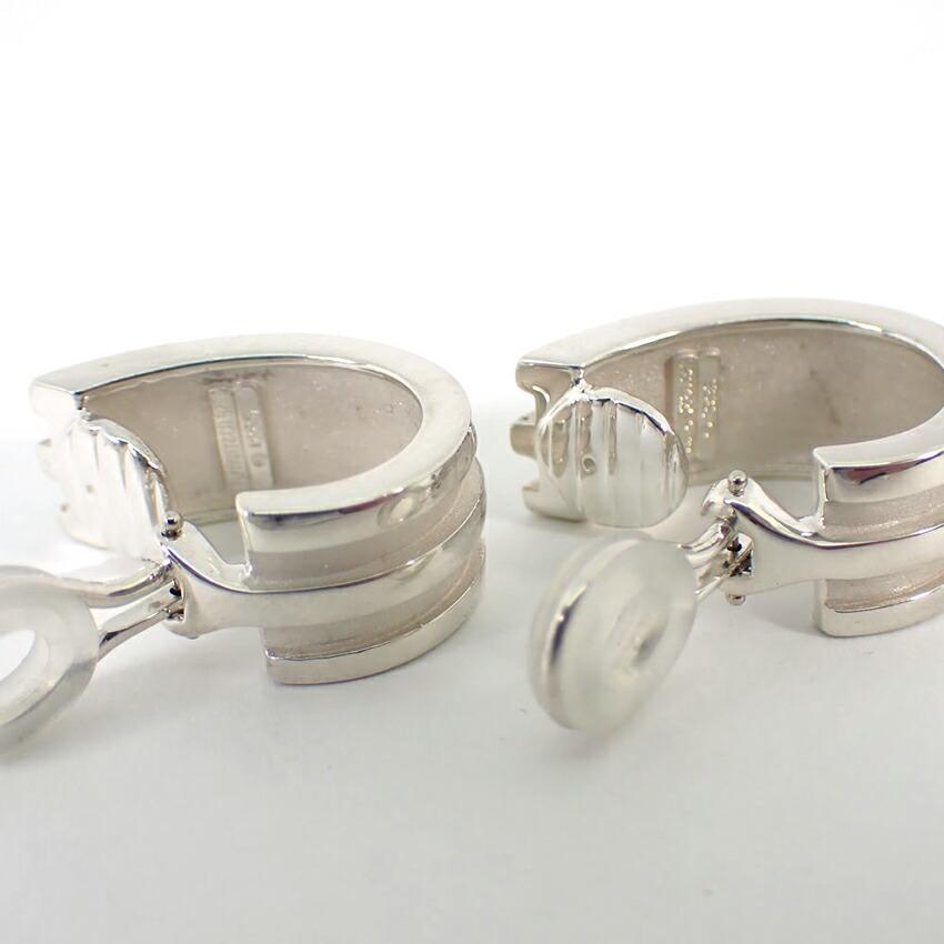 [Used] TIFFANY/Tiffany SV925 Double Line Earrings/g410-25