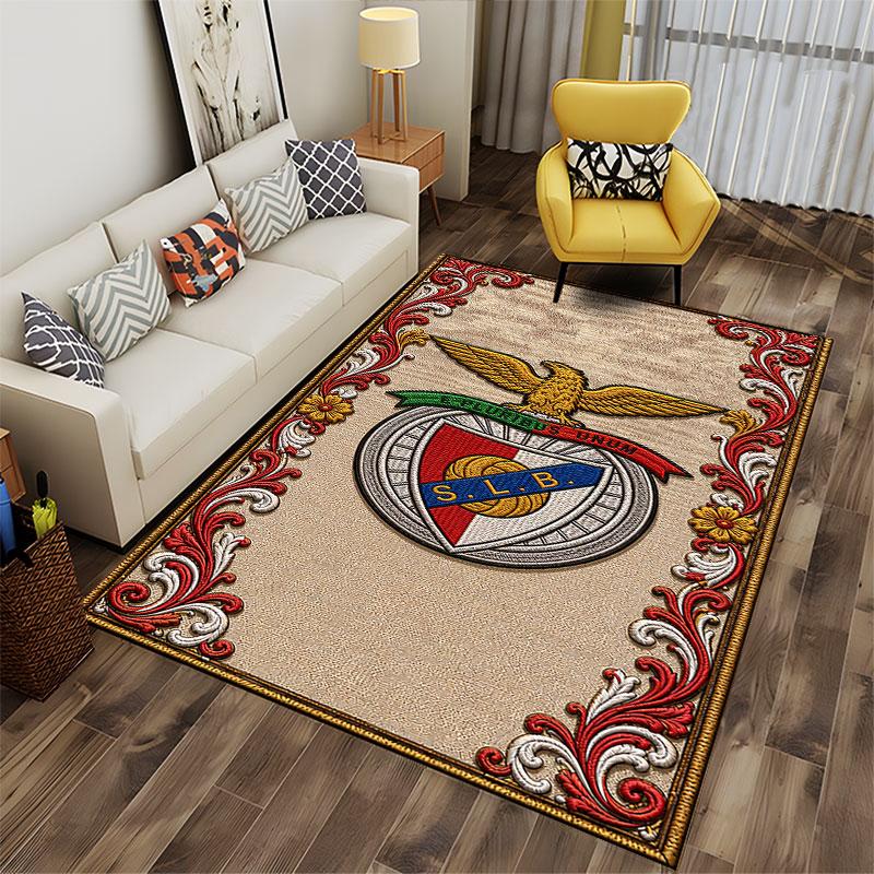 Golden Eagle Emblem Carpet suitable as a non-slip mat for the living room or bedroom sofa