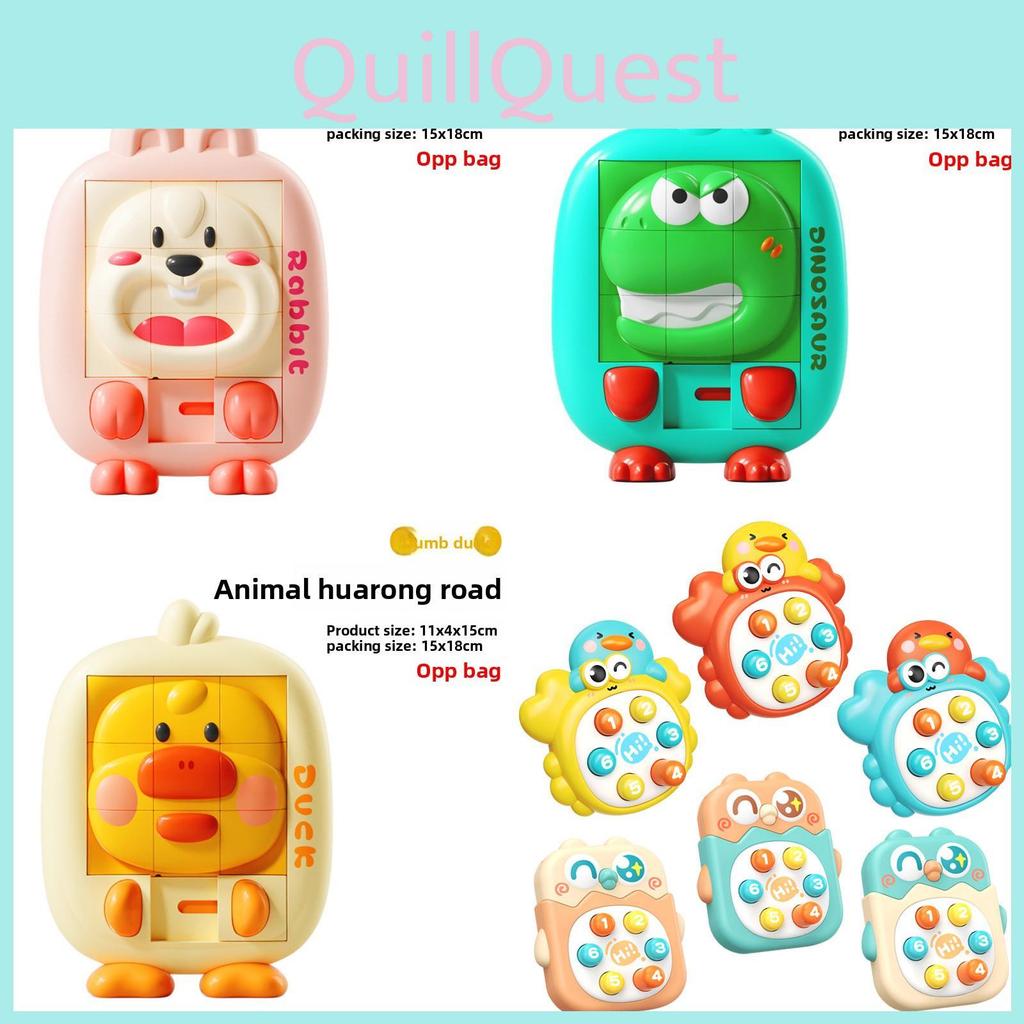 Duckling Electronic Mini Whack A Mole Game Toy For Family Fun Interaction And