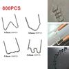 0.6M Type Welding Nail*200pcs Efficient 800PCS Hot Stapler Staples for Car Bumper Plastic Welding 4 Sizes Included