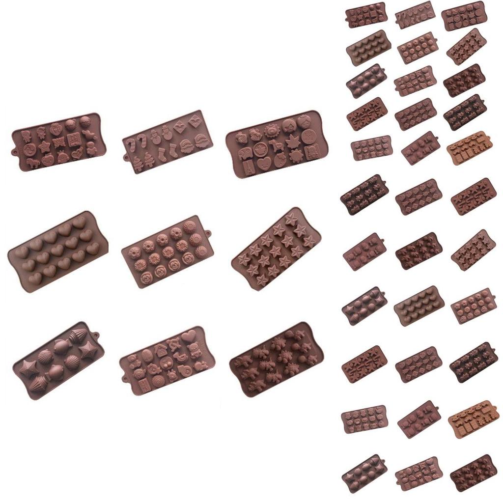 Christmas Silicone Cake Chocolate Moulds For Creative Baking And Decorating Delight