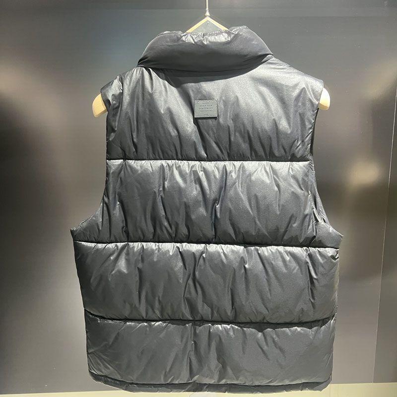 Trade Surplus Autumn and Winter Thickened Warm Stand-Collar Cotton Vest for Men and Women, Couple Style Trendy Brand Versatile Casual Outerwear