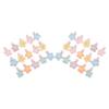 30 Pcs Dog Hair Bows Flowers Topknot Dog Headdress Topknot Stylish Pet Grooming Accessories for Puppies Cats