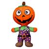 30cm Halloween Doll Plush Toy Funny Pumpkin Man Skeleton Monster Doll Halloween Prop Decoration Doll Kids Scare Halloween Gift