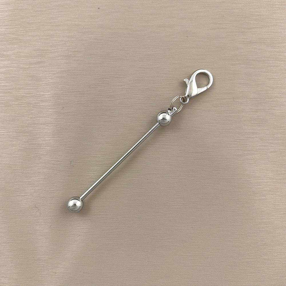 DIY Mini Perlen Schlüsselanhänger Handyanhänger Reißverschluss Dekoration
