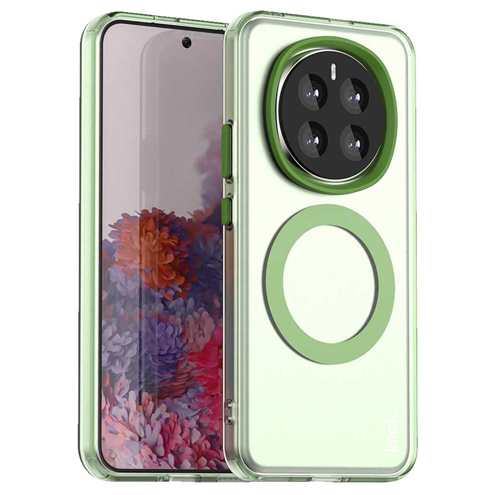 IMAK For Honor Magic7 5G Case Compatible with MagSafe Candy Color Anti Drop TPU+PET Back Cover