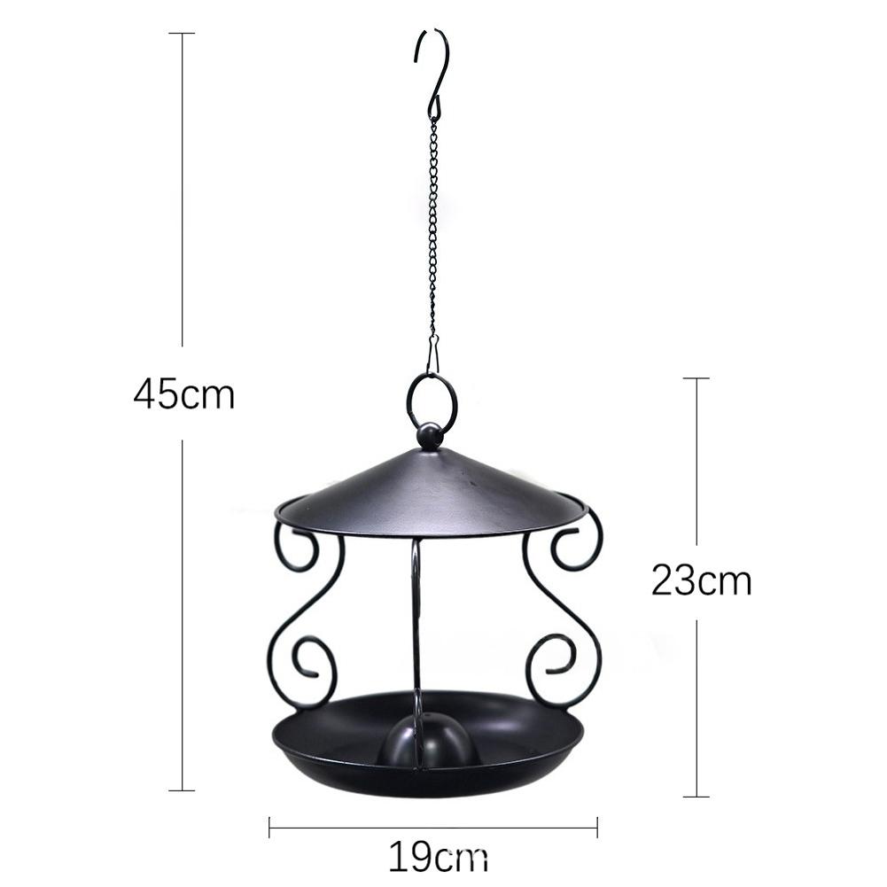 Hummingbird Feeder with Large Nectar Container and Small Slot for Birds Suitable for Outdoor For Garden Placement