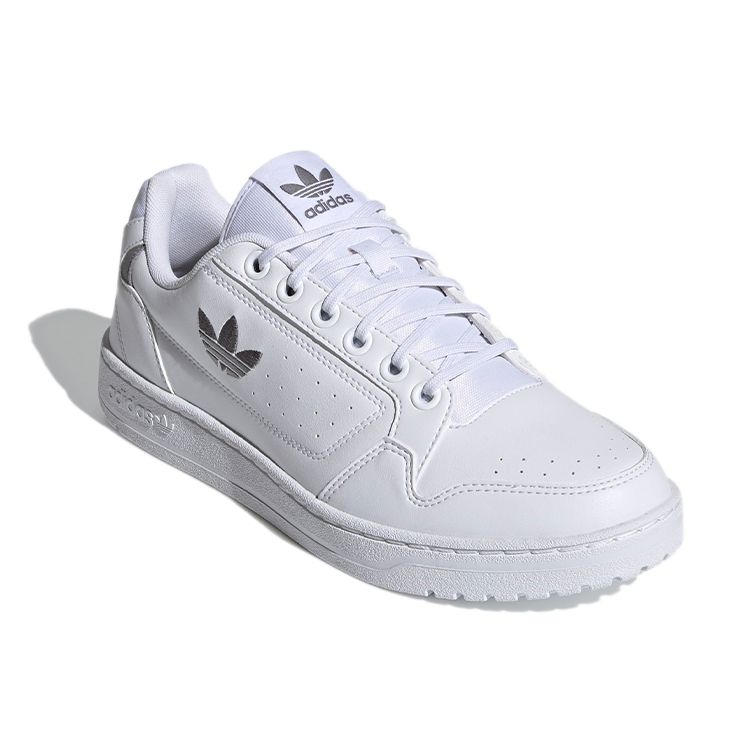 Adidas Originals Ny 90 Synthetic Leather Lightweight Durable Low-Top Skate Shoes Unisex Sneakers White FZ2246