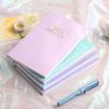 Colore abbagliante 2024 Calendario A5 Pianificatore annuale Agenda inglese Notebook Laser Starlight a colori