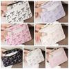 Zipper Bow Wallet PU Leather Card Holder Portable Short Card Bag  Daily