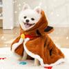 Pet Dog Cape Clothes, Cat Tiger Winter Warmth Thickened Dog, Small Dog Plush Cape Cat Supplies