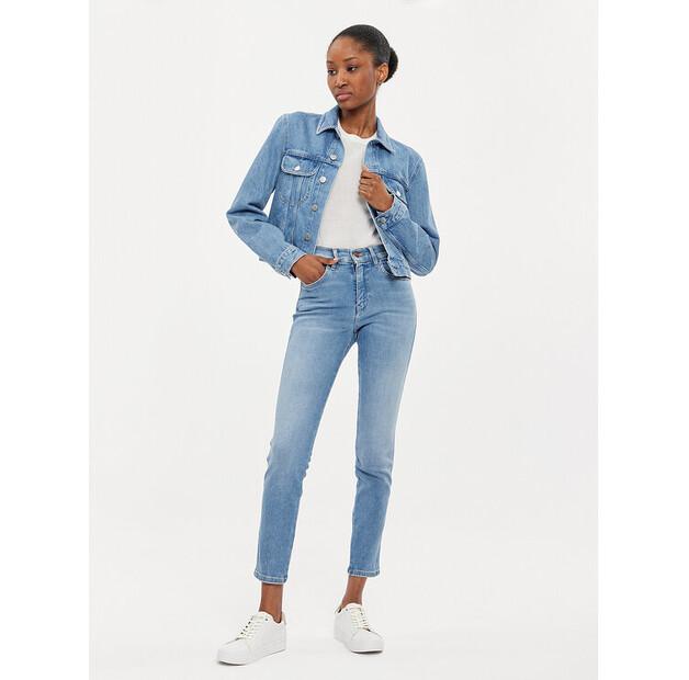 Джинсы Wrangler 112342896 синий Skinny Fit