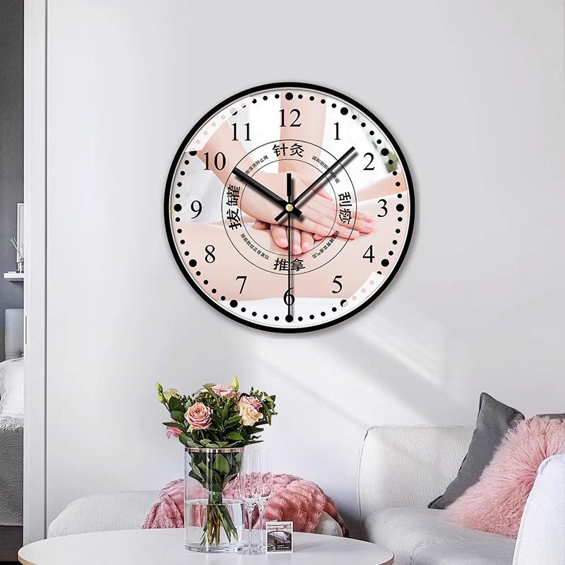 10 Inch 25cm Wall Clock for Home Health Club, Stylish and Stylish Decoration On The Clock Wall, Simple Wall Hanging