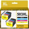 503Xl 503 Compatible Ink Cartridges For Epson 503 Xl For Epson Expression Home Xp-5200 Xp-5205 Workforce Wf-2960Dwf Wf-2965D