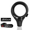 Lishi Bicycle Password Anti-theft Chain Lock