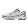 Anta Jump Ballet Style Lightweight Shoes With Detachable Laces Kids Casual Shoes Silver White 922618881-5