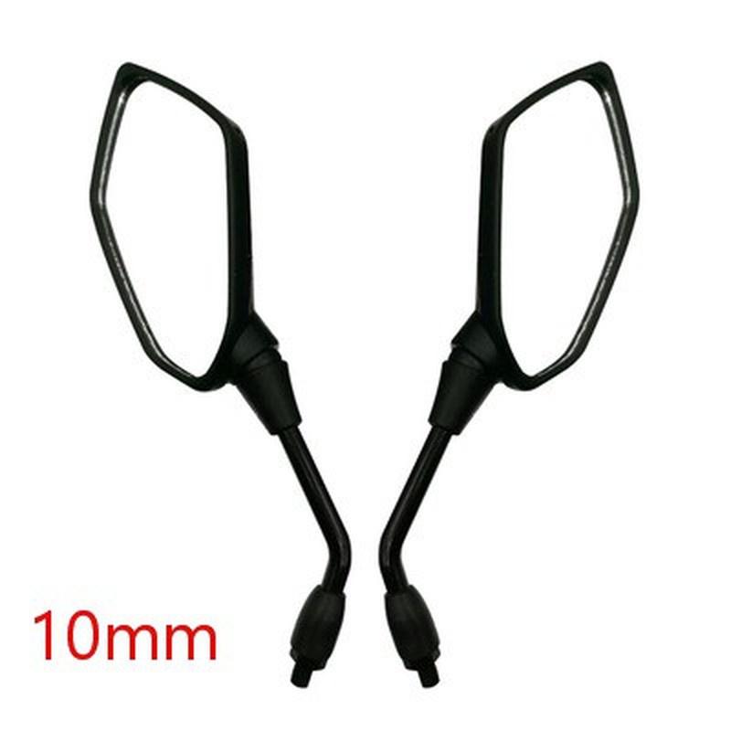 Motorcycle Mirror Scooter E-Bike Rearview Mirrors 360 Rotate Adjustable Cycling Bicycle Accessories Mirror Bicycle Rearview Mirror Bicycle Mirror