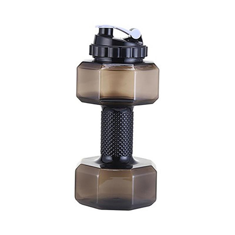 2.2L Dumbbell Shaped Kettle Sport Water Bottle Fitness Cycling Water Bottle Creative Summer Water Drinks Bottle