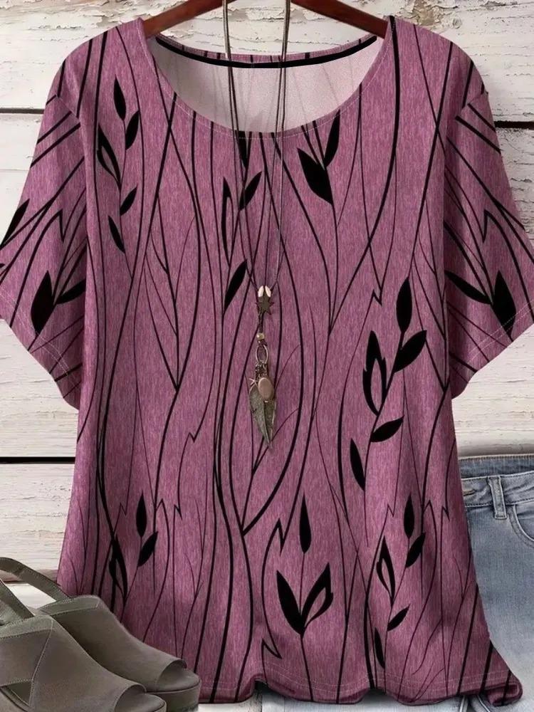 Creative Fun 3D Printed T-shirt with Fashionable Neutral and Cute Harajuku Style Casual Short Sleeves S
