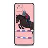 Phone Case Cover for Google Pixel 10 9 8 7 6 7A 6A Pro Shockproof Soft TPU 10 9 Pro XL Shell Animal Galloping Horse Girl Drawing