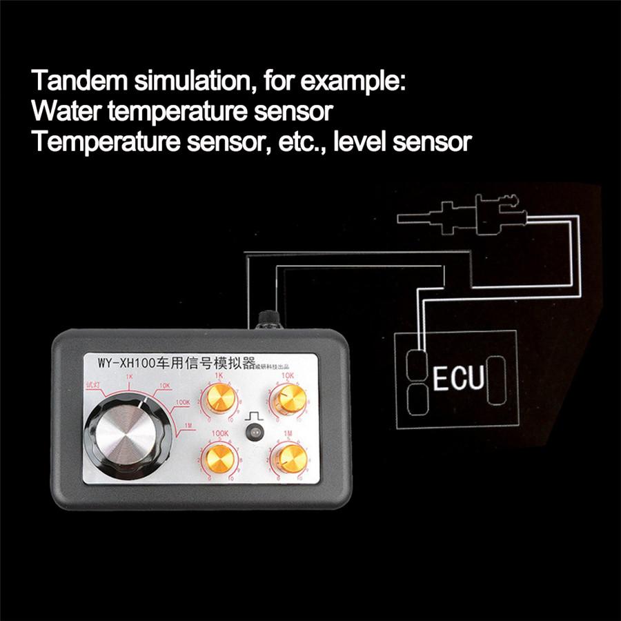 Car Truck Repair Tester Signal Simulator W/ Sensor Universal Fault Checking Tool