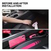 2PCS Car Seat Gap Filler Between Seats Console Organizer Seat Crevice Storage Box Bag Decoration Interior Auto Accessories