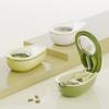 Avocado Shape Mini Medicine Box Creative Pill Case Medicine Pill Splitter  Travel Pill Box
