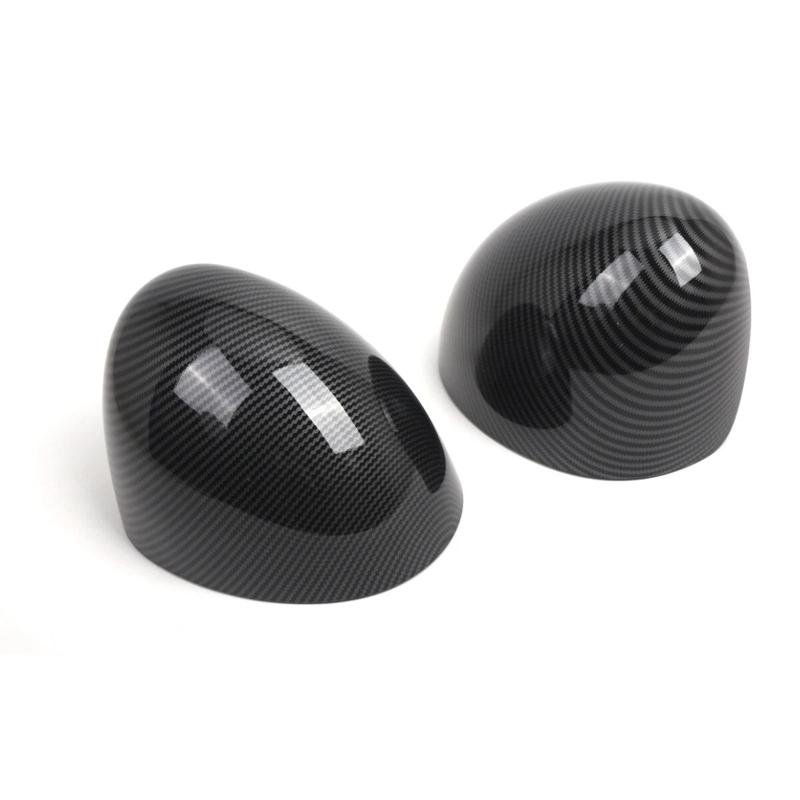 Pair Rear View Mirror Cover For MINI Cooper F54 F55 F56 F57 F60 LHD Without Puddle Light Function Door Side Wing Mirror Cover