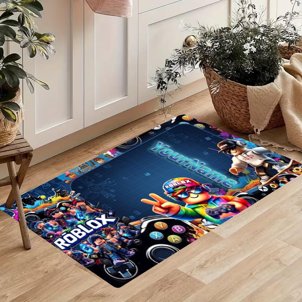 Roblox Customize Your Name Kitchen Rug Runner Rug Laundry Mat Hallway Entryway The Best Gift Choice