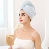 Dry Hair Cap High-Density Microfiber Fast Absorbing Soft Hair Towel Wrap Spiral Twist Non-Slip