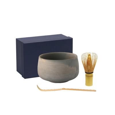 World Create Aika Hasami Ware Matcha-set med Guld x D20 x 14981 3-delars Glasyr, Storlek Ca. B13.5 H8.5 cm,