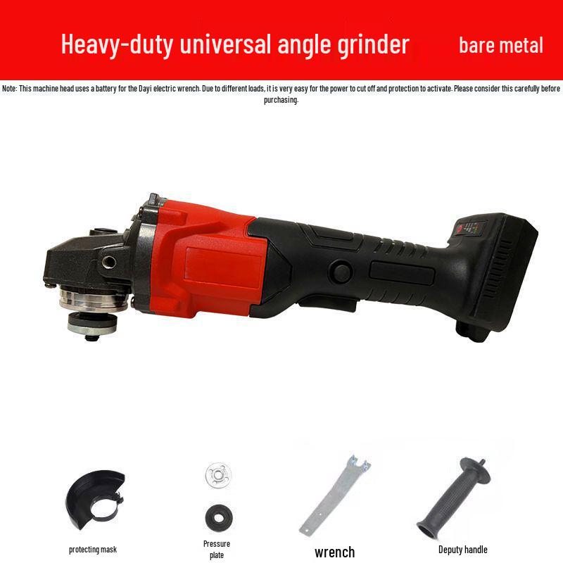 Universal Brushless Rechargeable Angle Grinder and Sander with Lithium Battery
