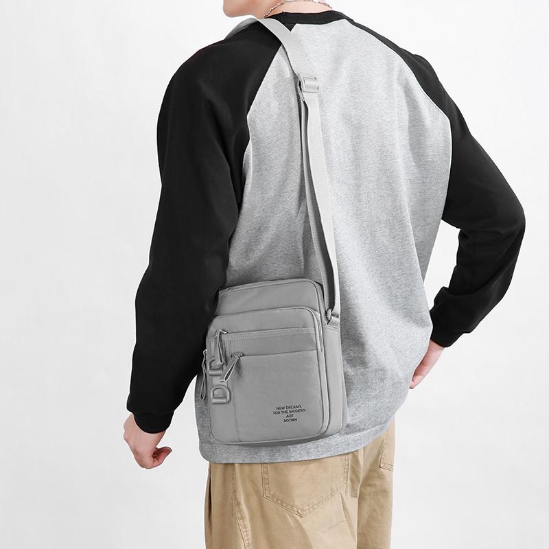 Fashion Unisex Style Shoulder Bag High Quality Crossbody Bag for Men Vintage Trends Design Men Messenger Bag