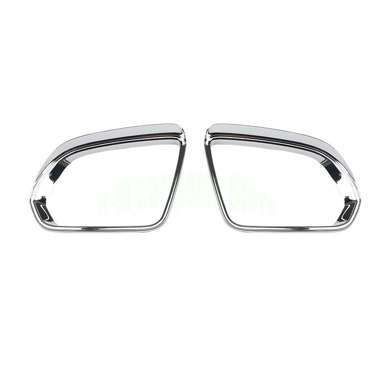 Rain shield reversing mirror ring cover automobile rearview mirror sticker rain eyebrow For Mercedes Benz Vito W447