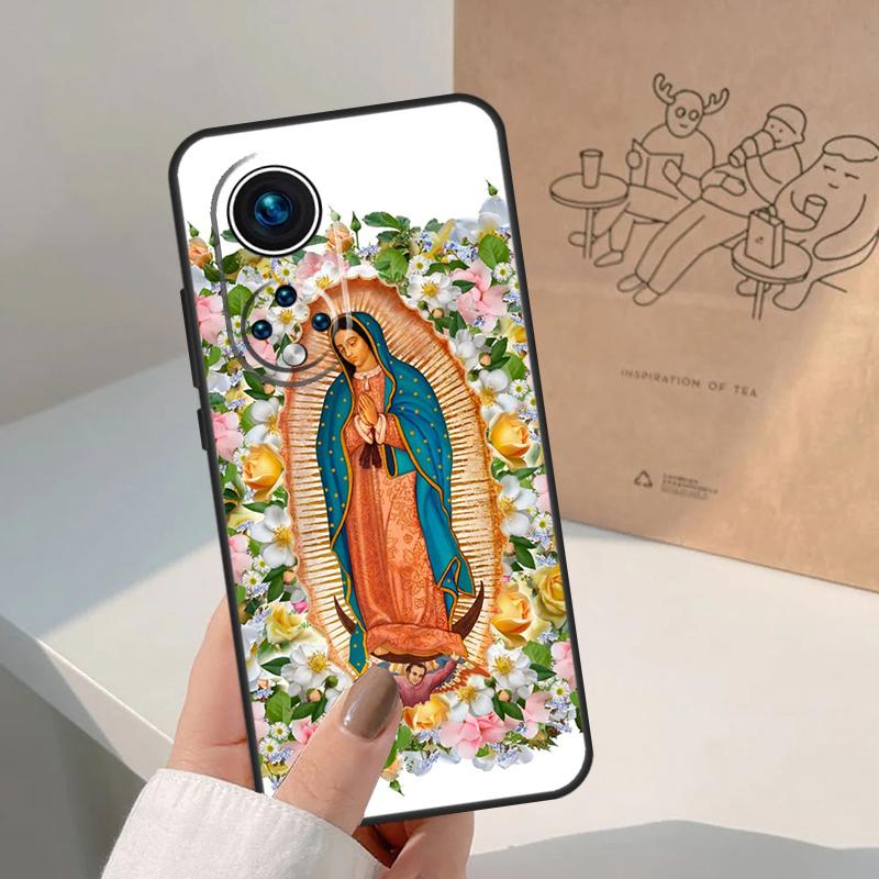 Virgen De Guadalupe Virgin Mary For Honor Magic 8 Pro 5 6 7 Lite Case For Honor Win RT 200 400 50 70 90 X8b X9a X9b X9c X9d