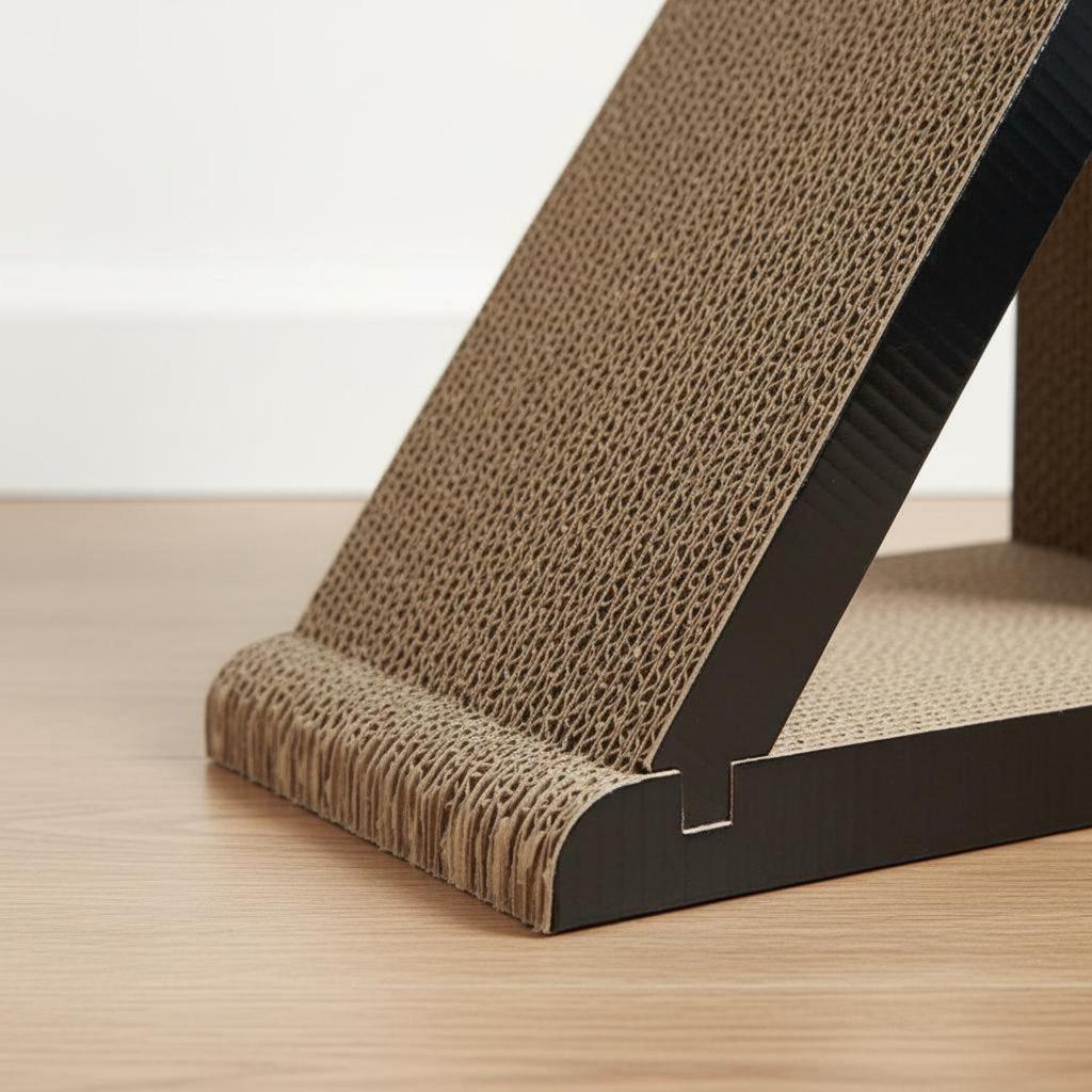 Triangle Cat Scratcher Wear-Resistant Wall Low Dust Cardboard