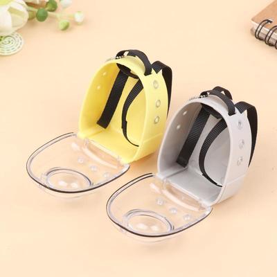 Mini Doll Backpack Dollhouse Pet Cat Bag Model Dolls House Scene Decoration Micro Landscape Ornament Pretend Play Toys