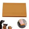 Portable Pet Hair Carpet Scraper Easy Grip Heavy Duty Dog Cat Fur Lint Remover for Car Upholstery Home Couch Use