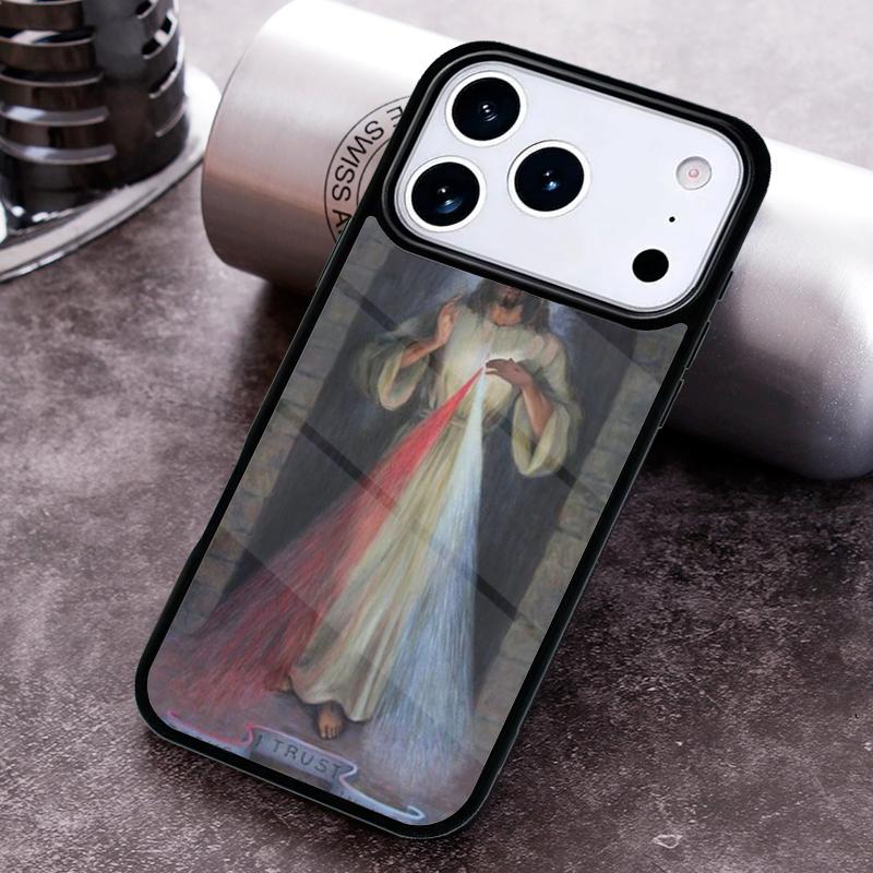 Divine Mercy Jesus Phone Case For iPhone 17 16 15 14 13 12 11 Pro Max Plus 17Air Soft Silicone Cover