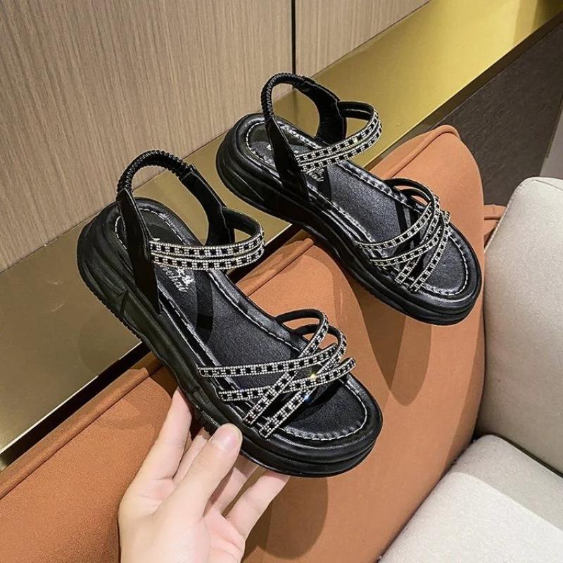 Fashion Outdoor Sabot Ladies Shoes The Best Summer Women's Sandals 2025 Offers Shoe Low Price on Offer Trending Vintage Comfort Sandal