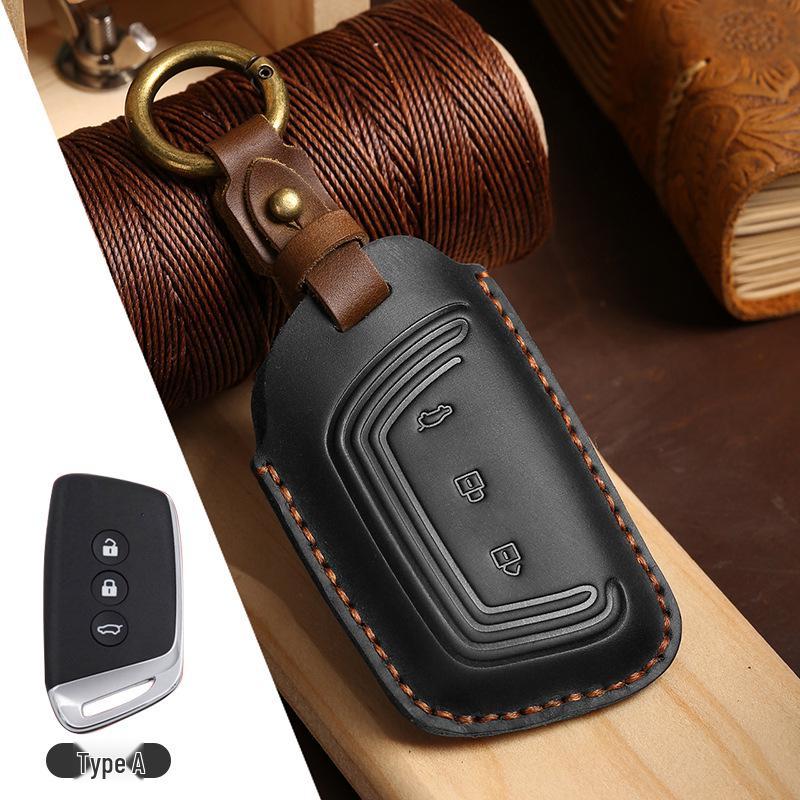 Key Case for New Baojun RS3, RM5, RC6, RS5, RC, KiWi EV, E300, RS7 - Protective Shell and Buckle