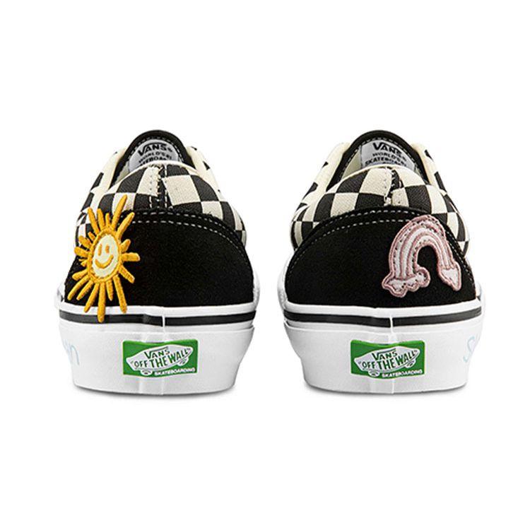 Vans Era Low Top Skateschuhe Unisex Sneaker Schwarz Weiß VN0A5FC989C