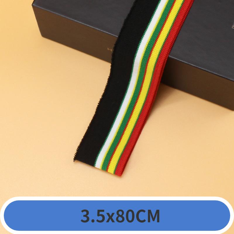 3.5X80cm Cotton Cuff Fabric Rib Knitted Stretchy for Pregnant Abdominal Collar Sport Sweater Cuffs DIY Sewing Material 1PCS